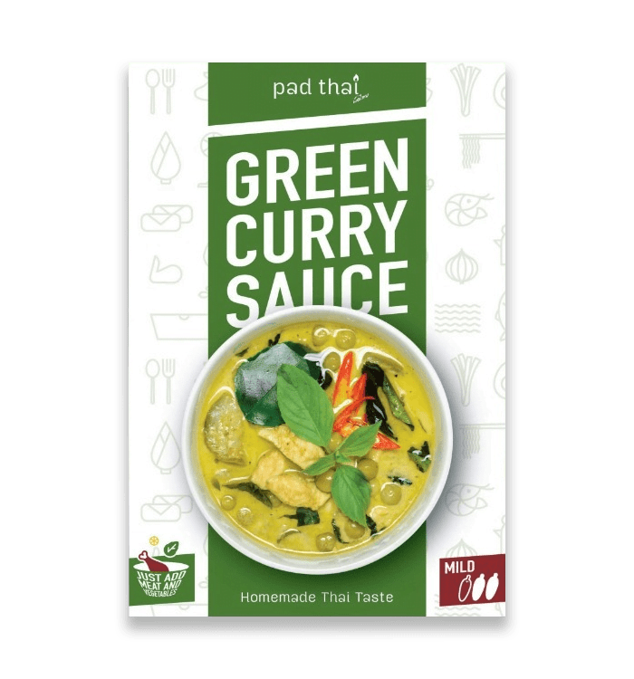 Green Curry Sauce Pad Thai