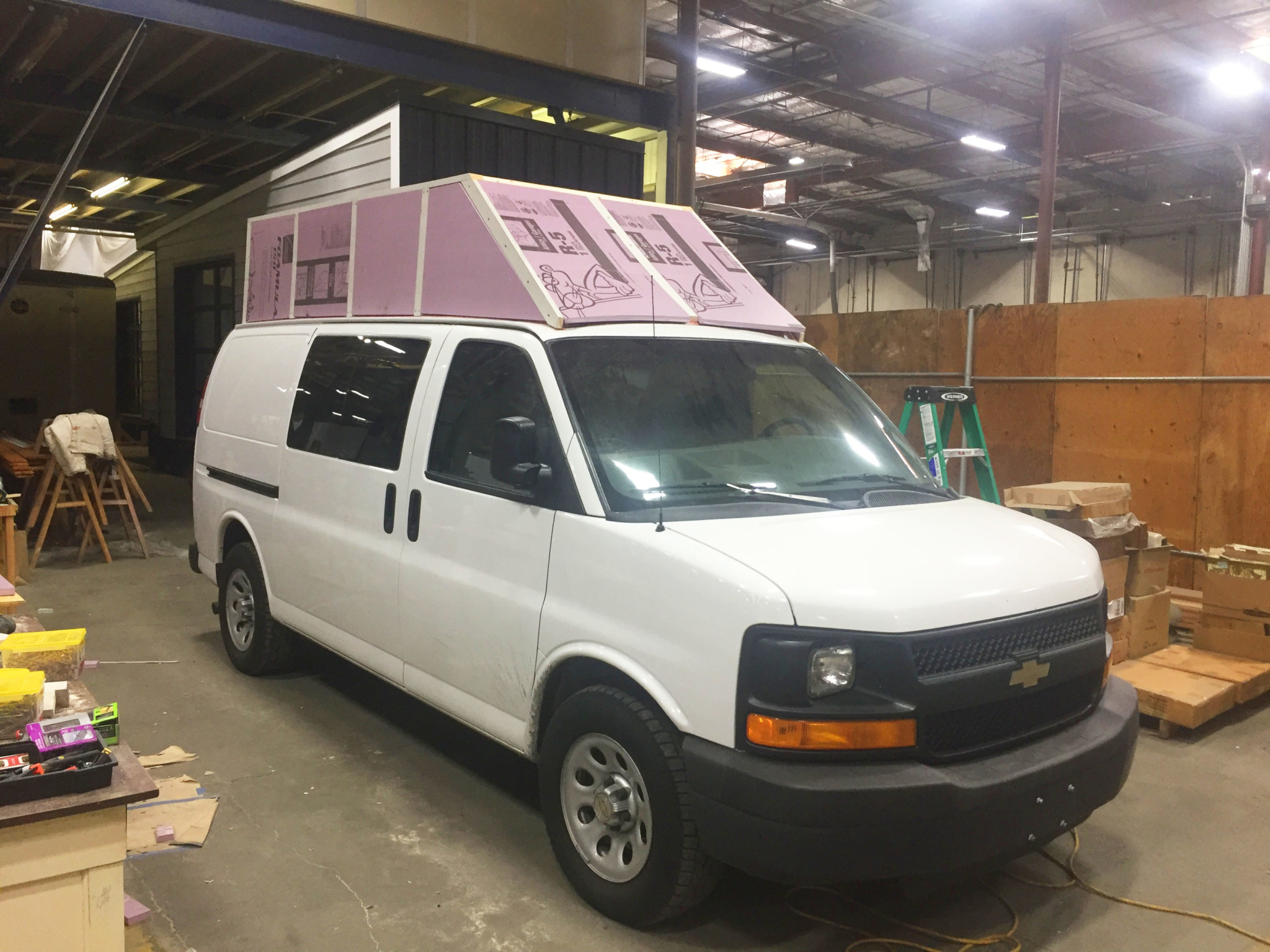 Our Custom DIY Van High Top Design, Method and Cost