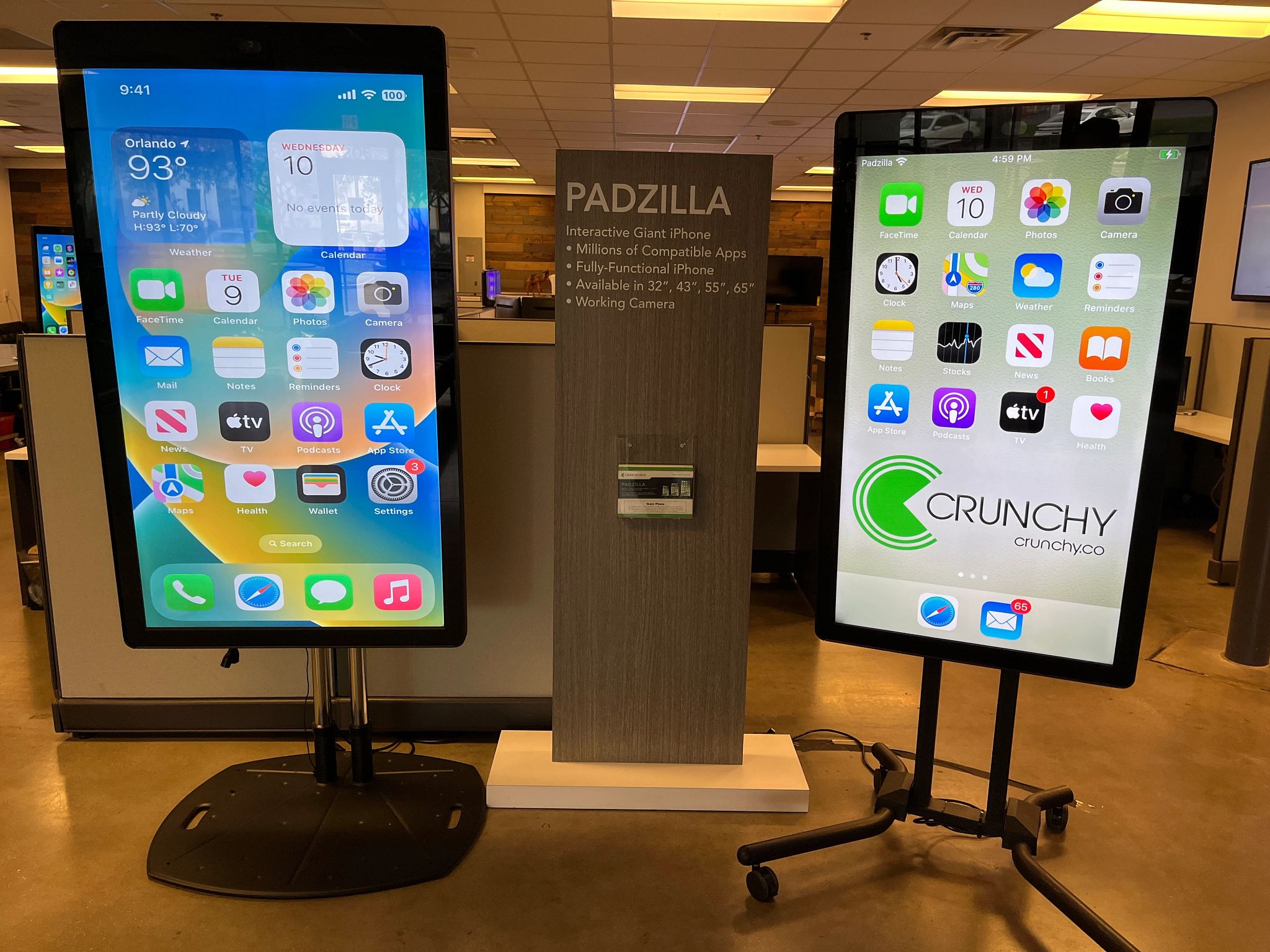 Giant iPad on Wheels Padzilla