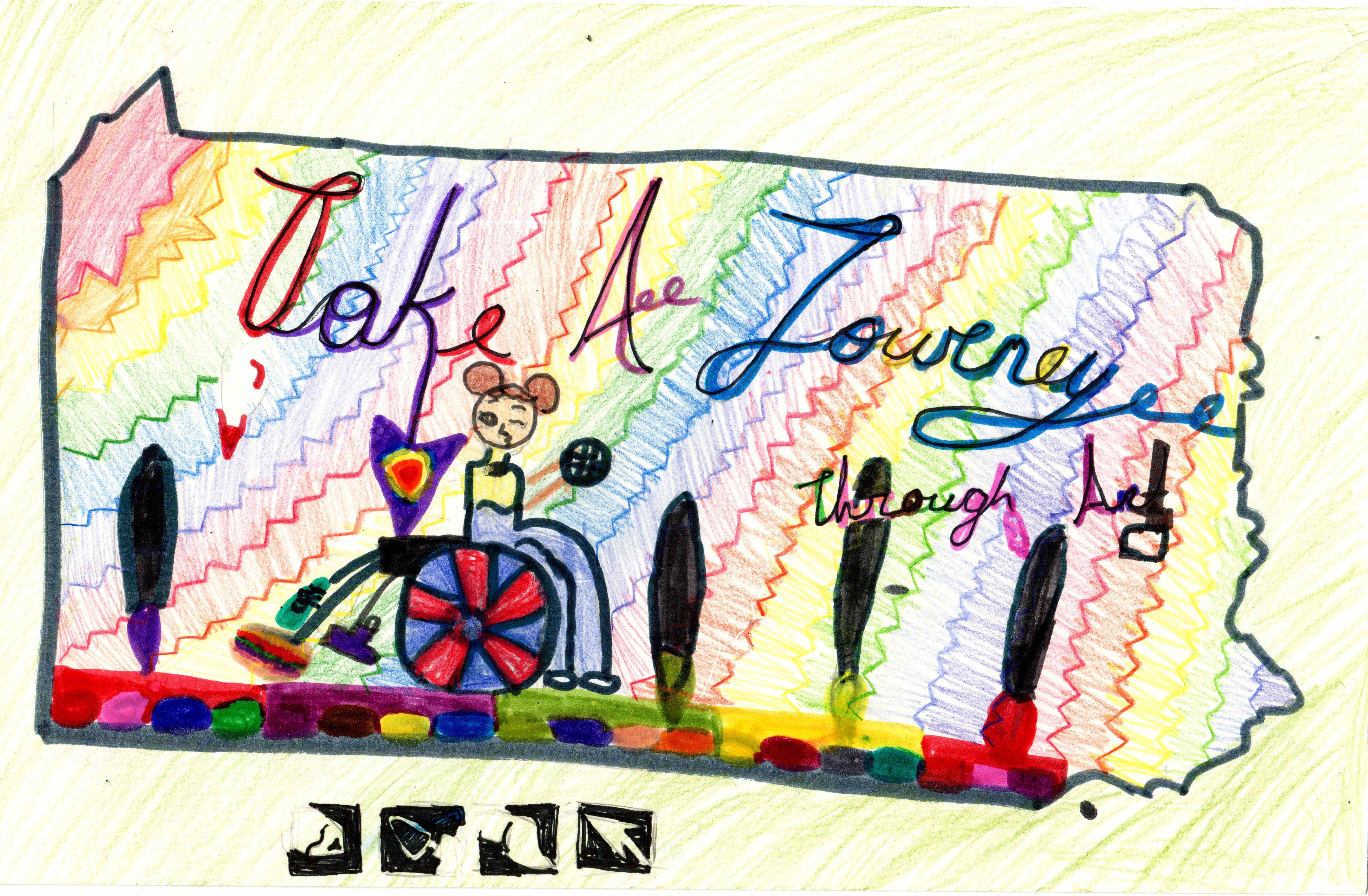 Pennsylvania Art Education Association » 2020 Youth Art Month Flag