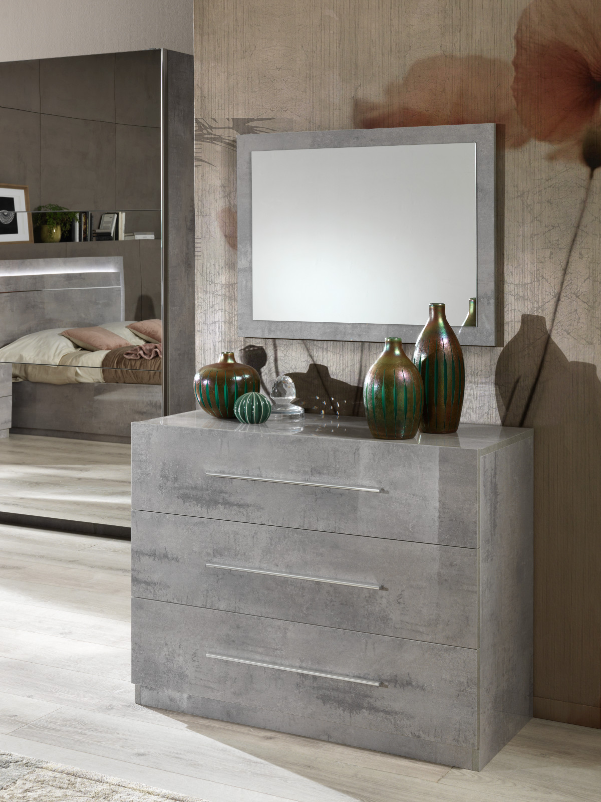 Chest of Drawers in Liverpool High Gloss, Oak, Pine & Mirrored Tall Chests P&A Furnishings