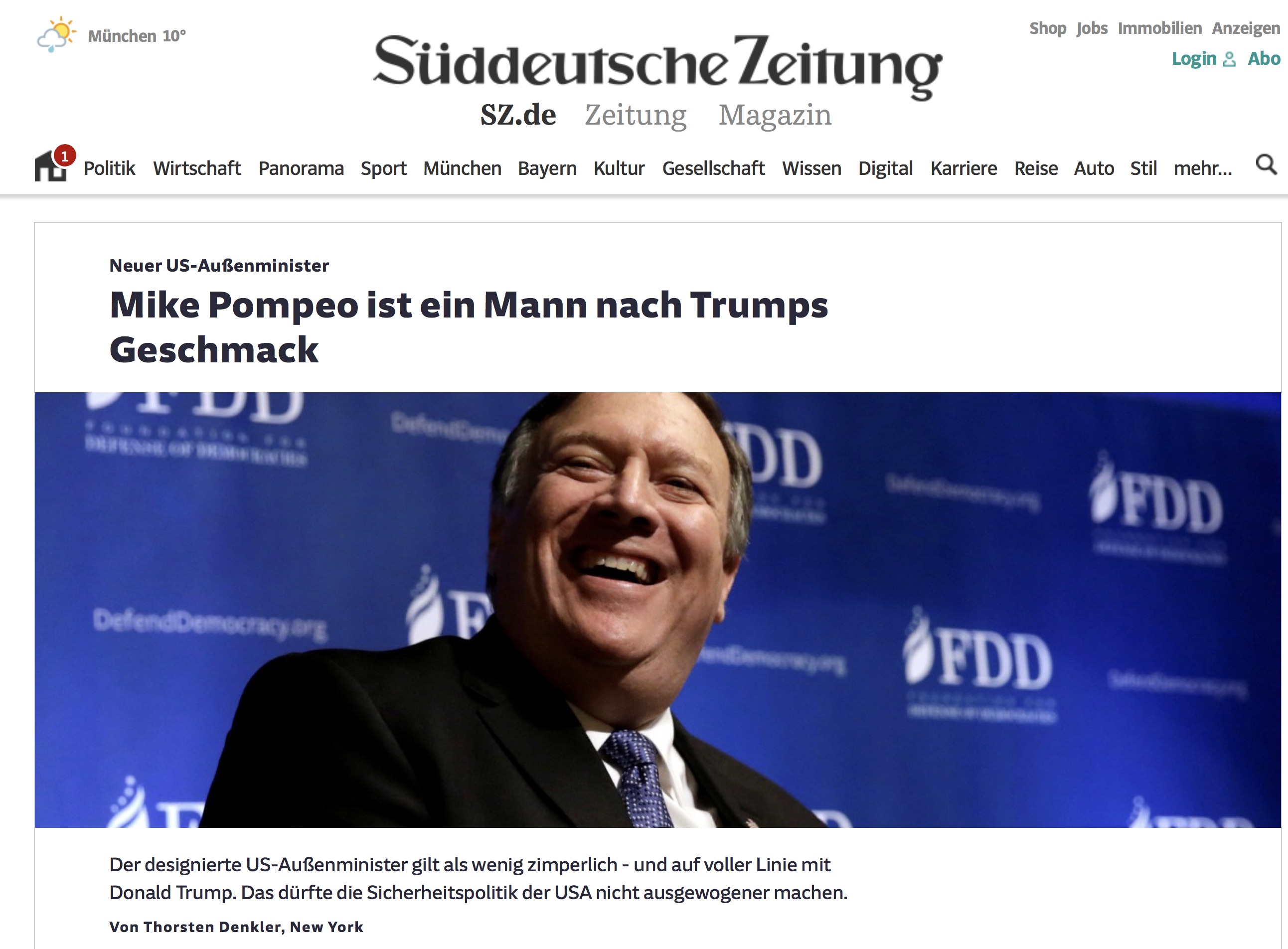 Aktuelle Nachrichten online FAZ.NET