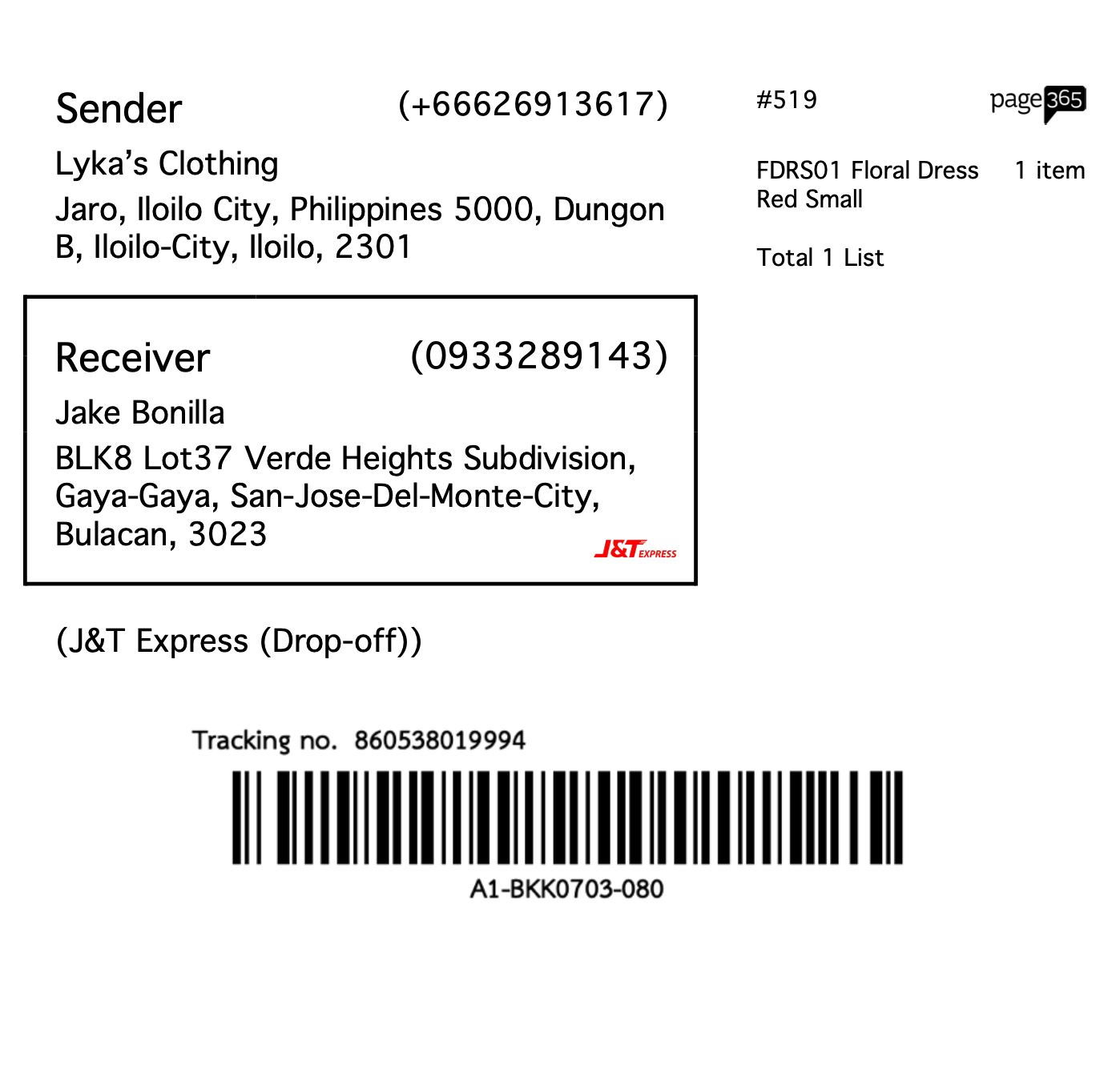 How to use Page365 Express J&T Express Help Center