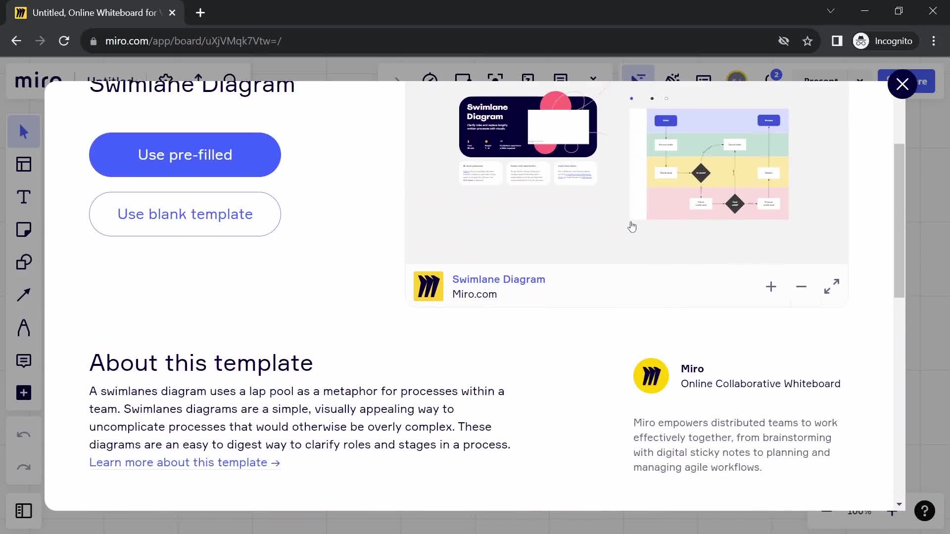 Creating a flowchart on Miro (video & 33 screenshots)