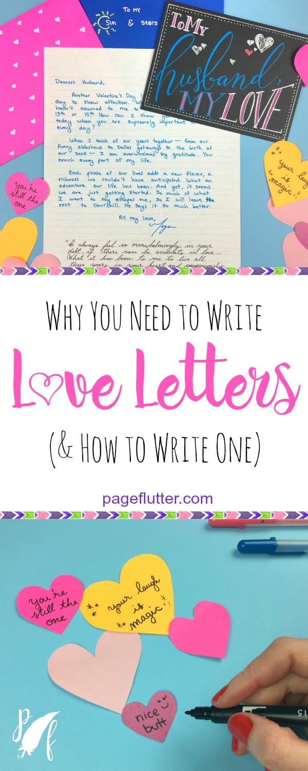 Why You Need to Write Love Letters (& How to Write One) Page Flutter