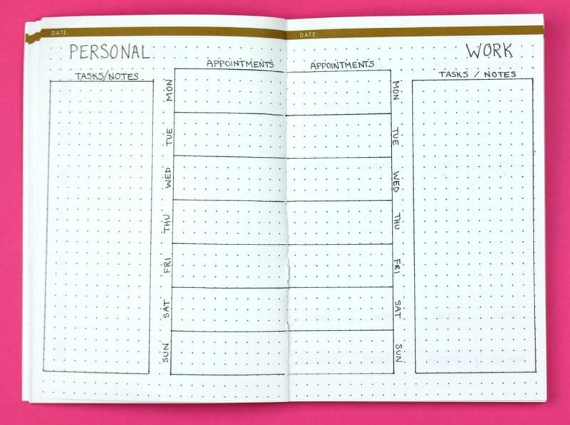 10 Weekly Bullet Journal Layouts to Kickstart Your Productivity Page