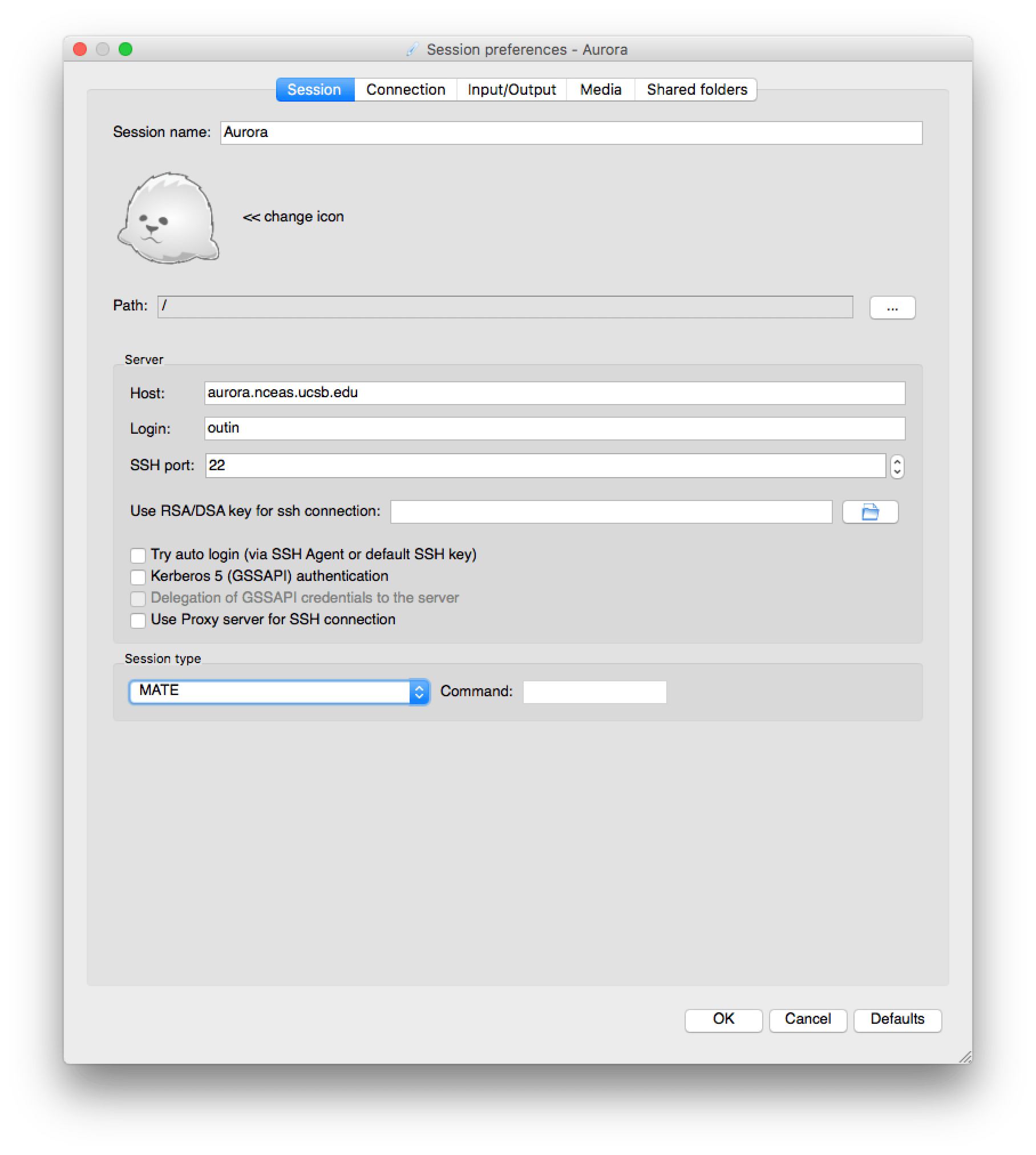 Setup Instructions for X2Go Computing