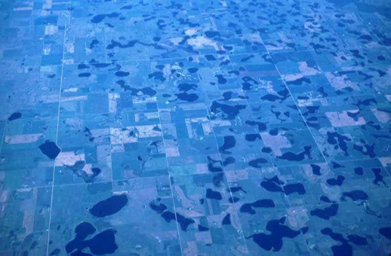 Kettle lakes, Central Minnesota.