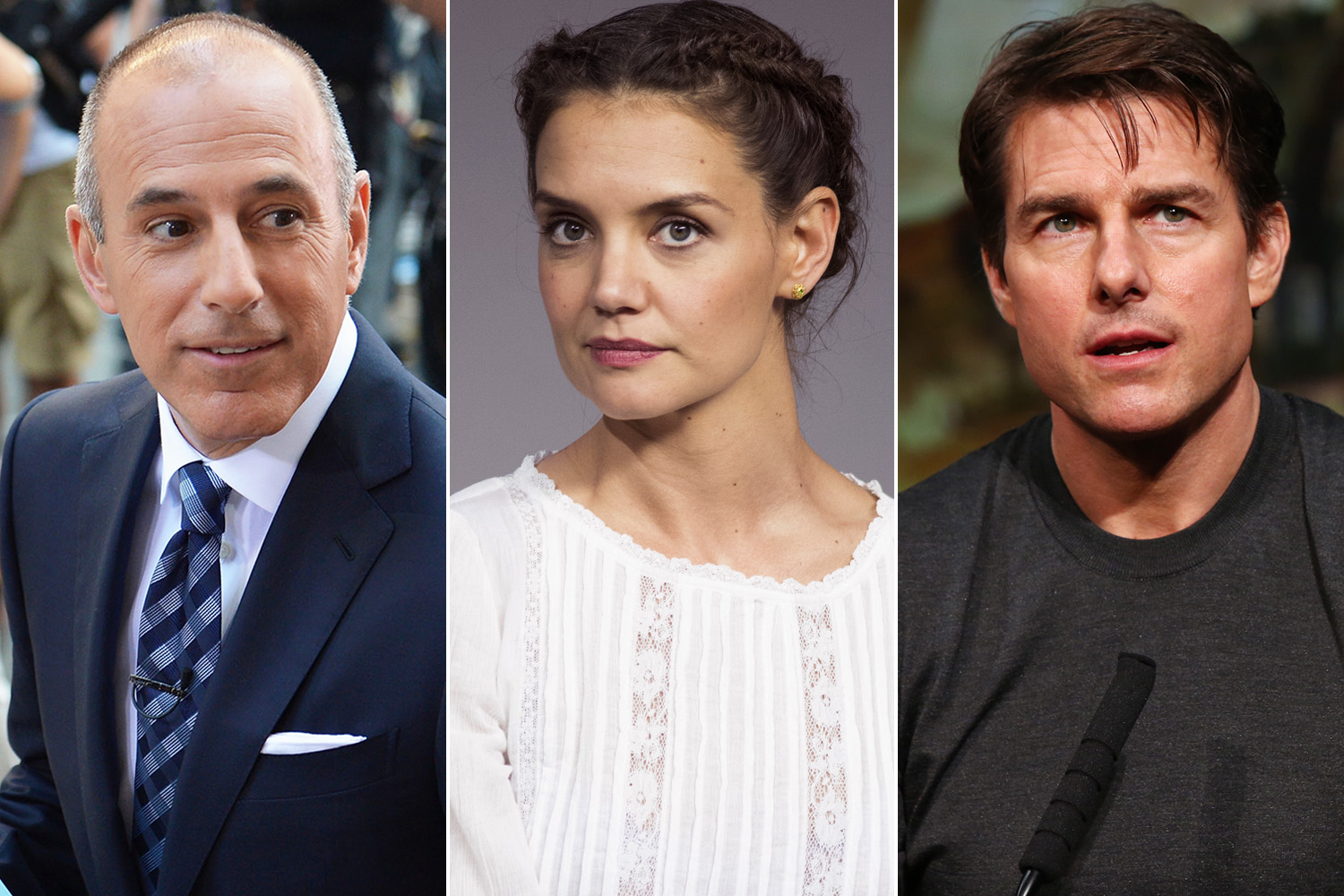 Matt Lauer Brings Up Infamous Tom Cruise Interview To Katie Holmes Page Six