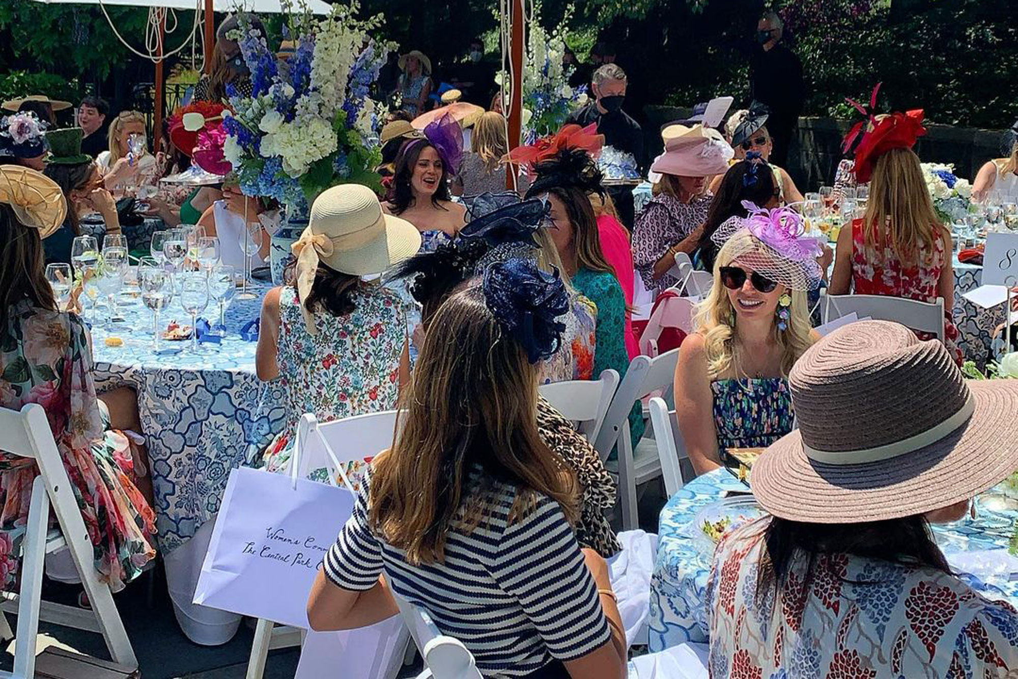 Famed 'Hat Lunch' returns to raise funds for Central Park