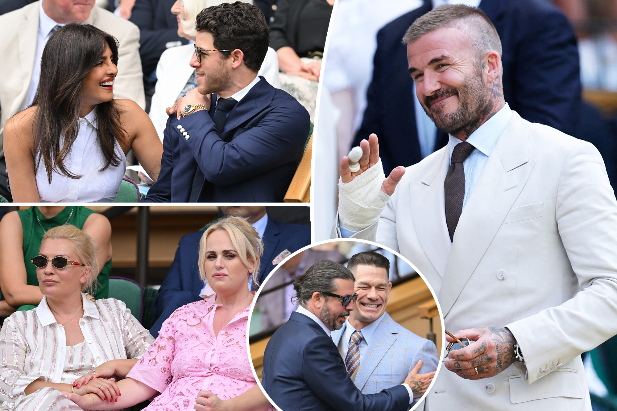 All the celebrities at Wimbledon 2025: David Beckham, Rebel Wilson, Nick Jonas and more