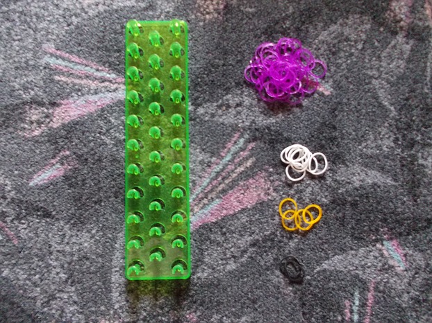 Loom Bands bildliche Anleitung Eule