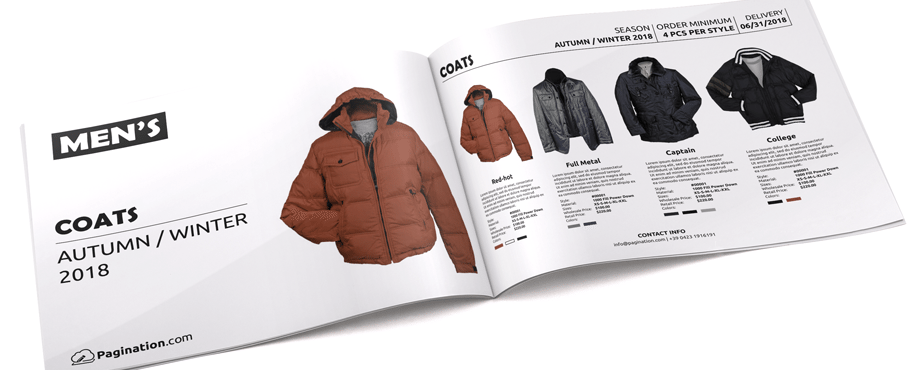 Line Sheet Fashion Template, Free Download - Pagination.com