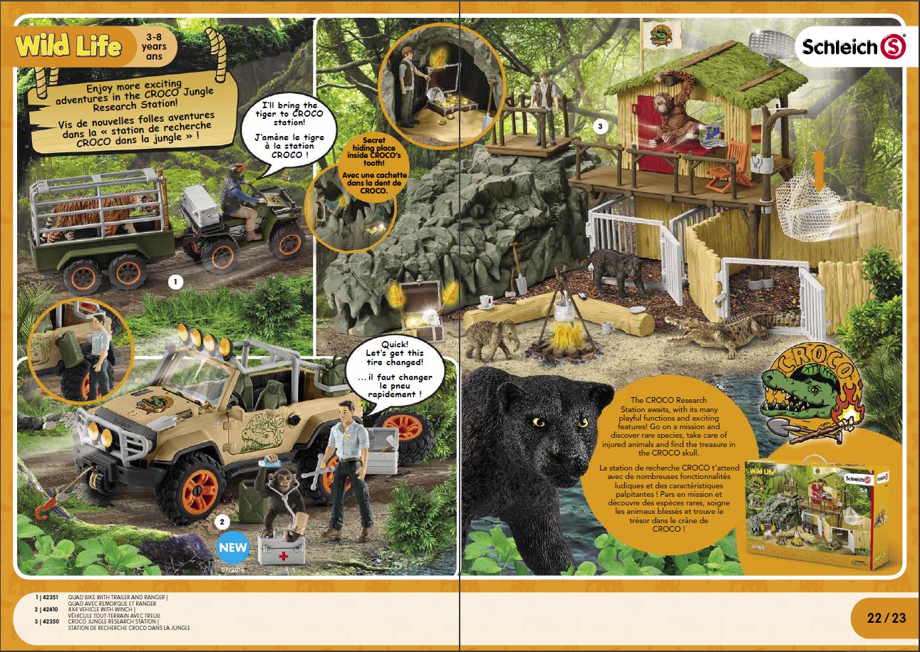 Toy catalogs - A selection of real catalogs of different brands