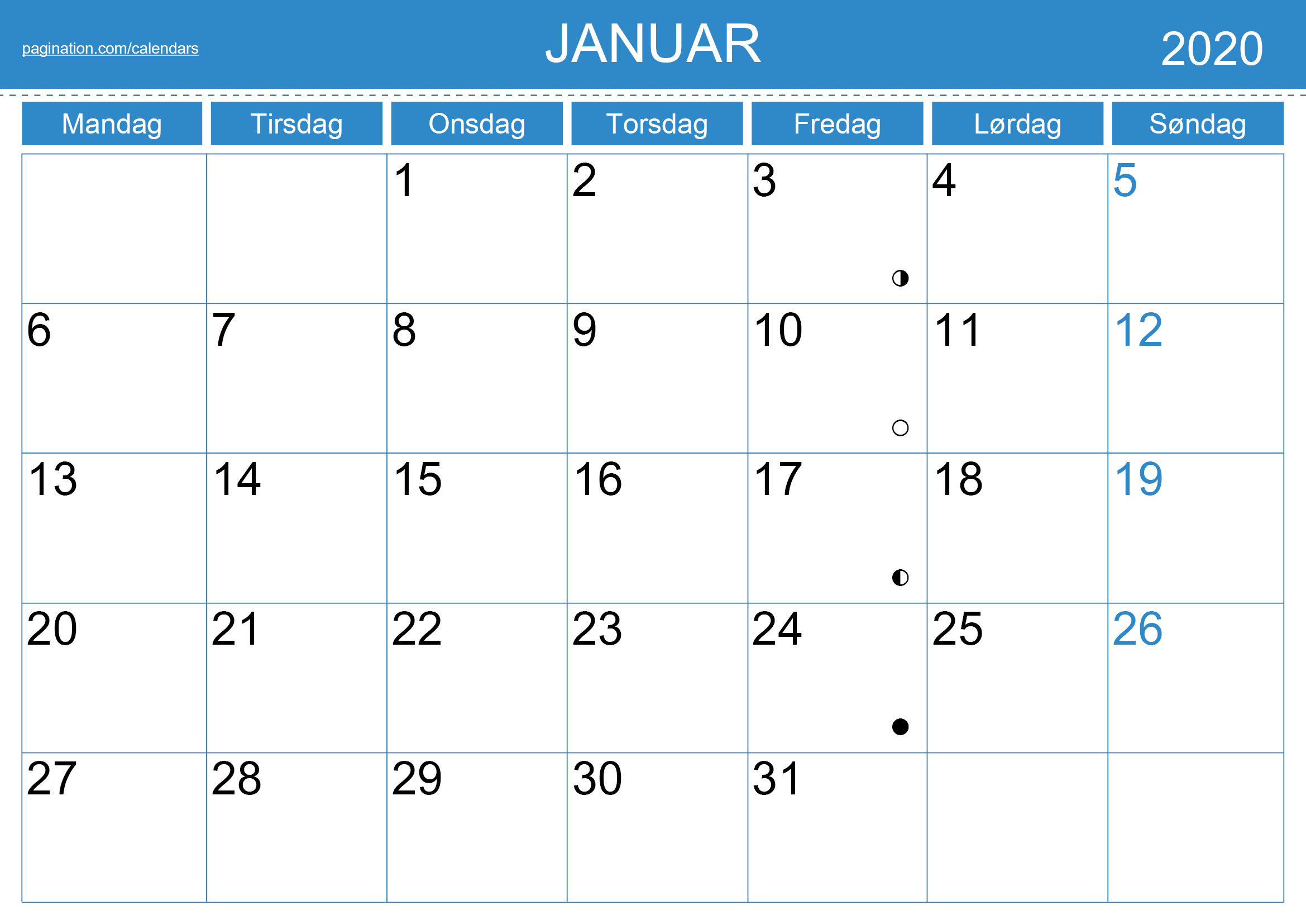 Kalender Maj 2023 Kalender Indesign - Dansk (Danish) - Pagination.com