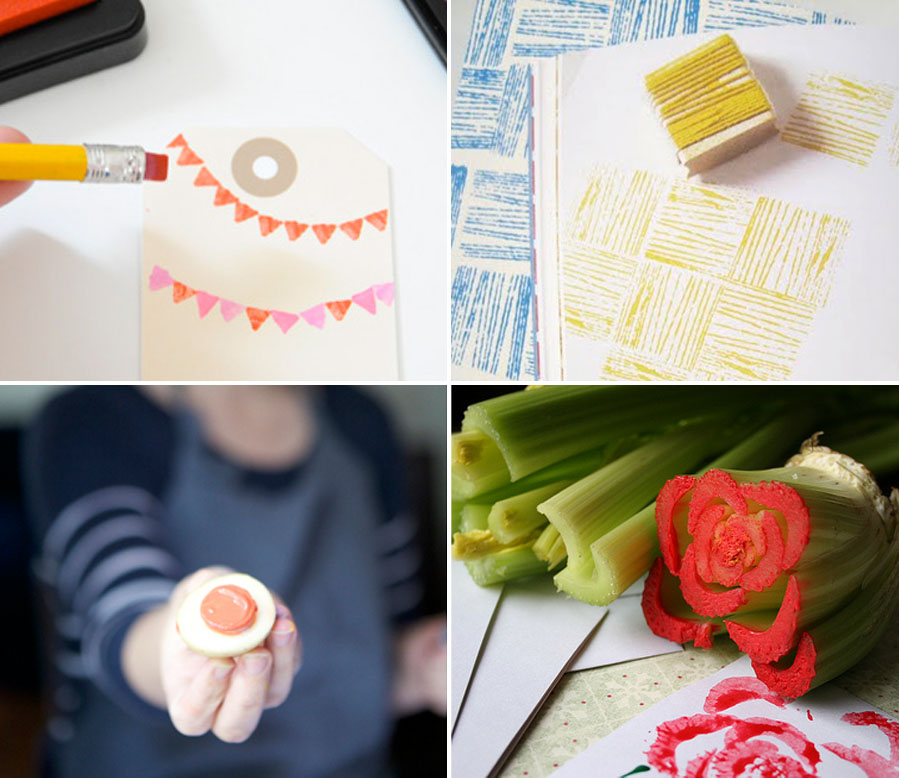 Make Your Own Stamps! Paging Supermom
