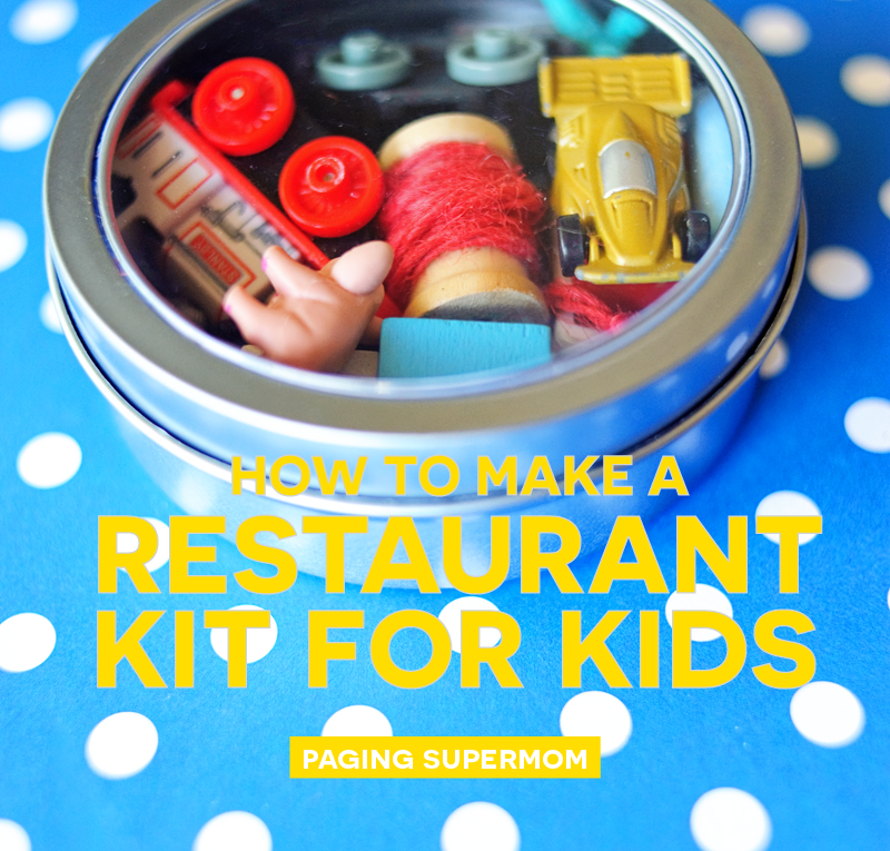 How to Make a Restaurant Kit For Your Purse Paging Supermom