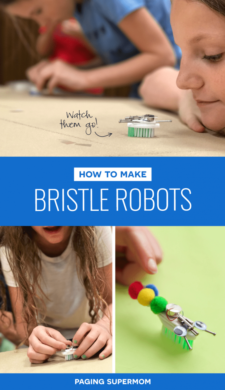 Make Bristle Bots STEM Fun Teaching Basics of Electricity & Circuits