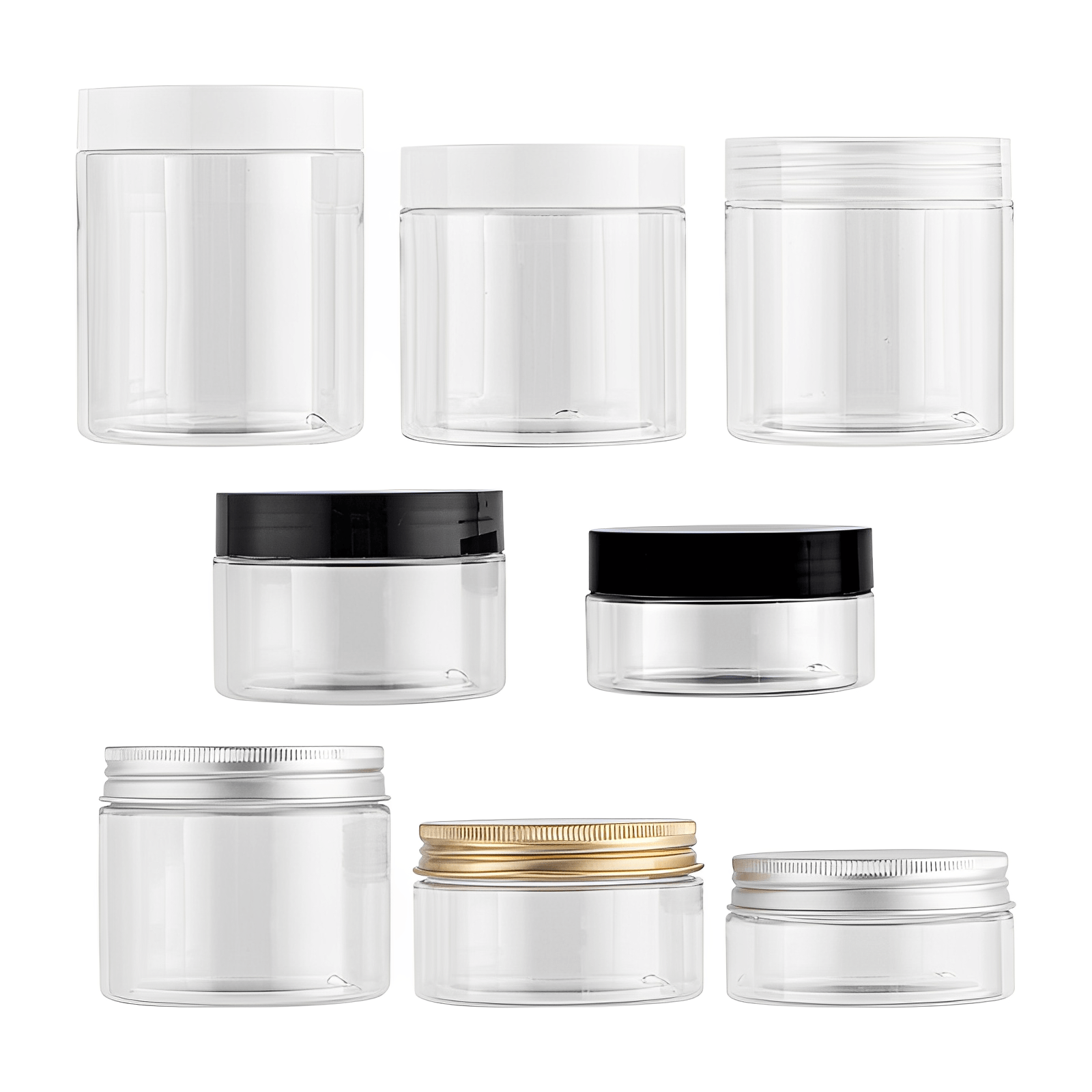 60g250g PET Cosmetic Jar PAGpackaging