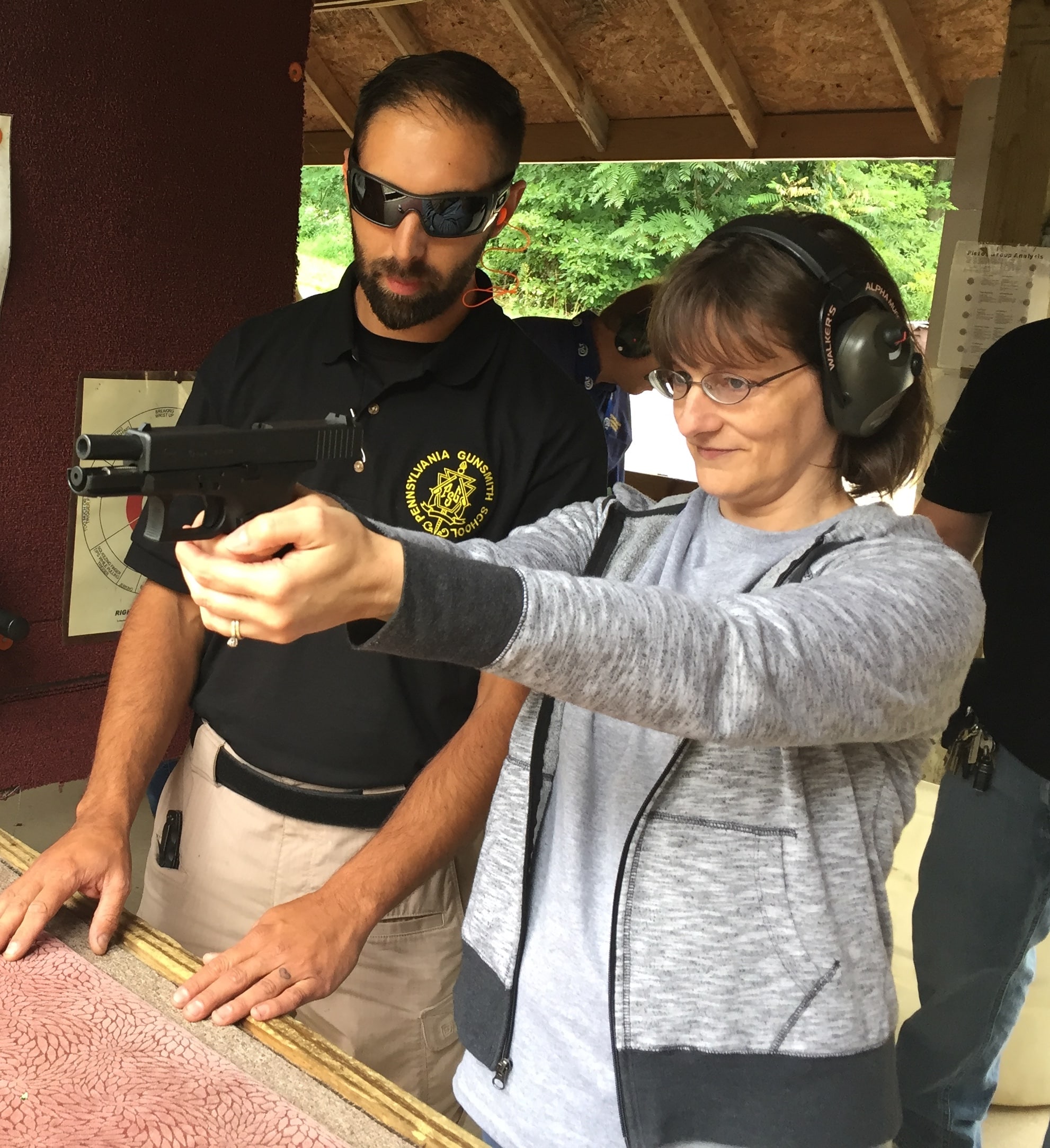 PGS InService Day at the range! Pennsylvania Gunsmith School