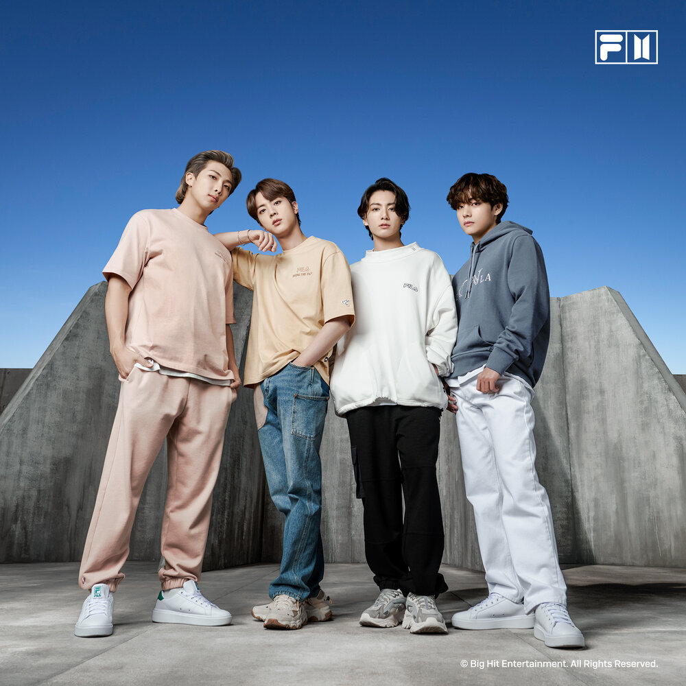 FILA x BTS 2021 S/S 후츠파에이전시