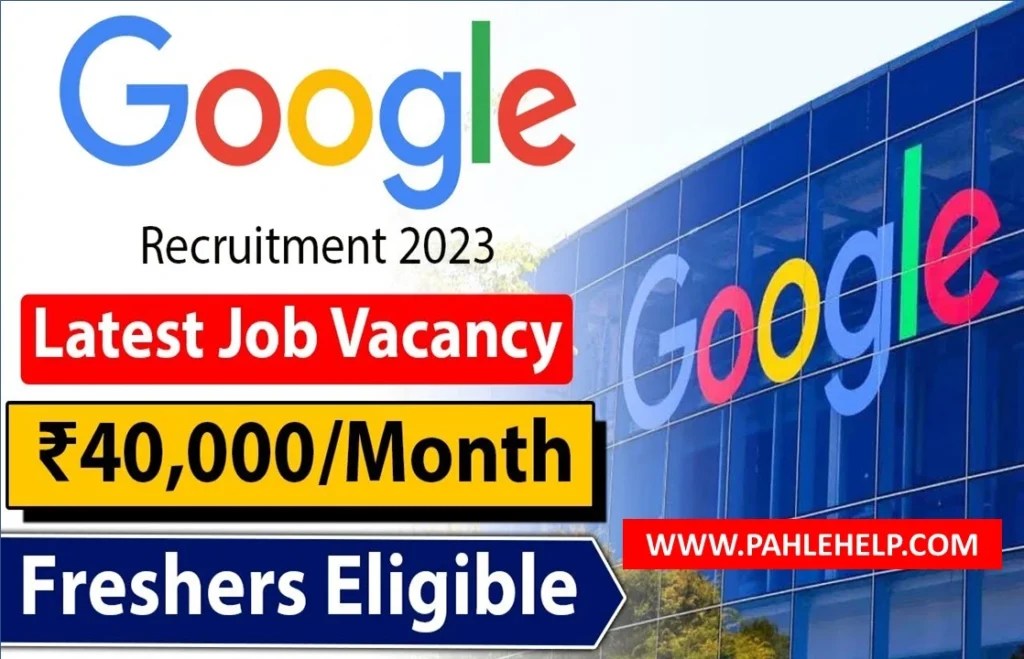 Google Job Offer 2023 Youth Have A Golden Opportunity To Get Job In