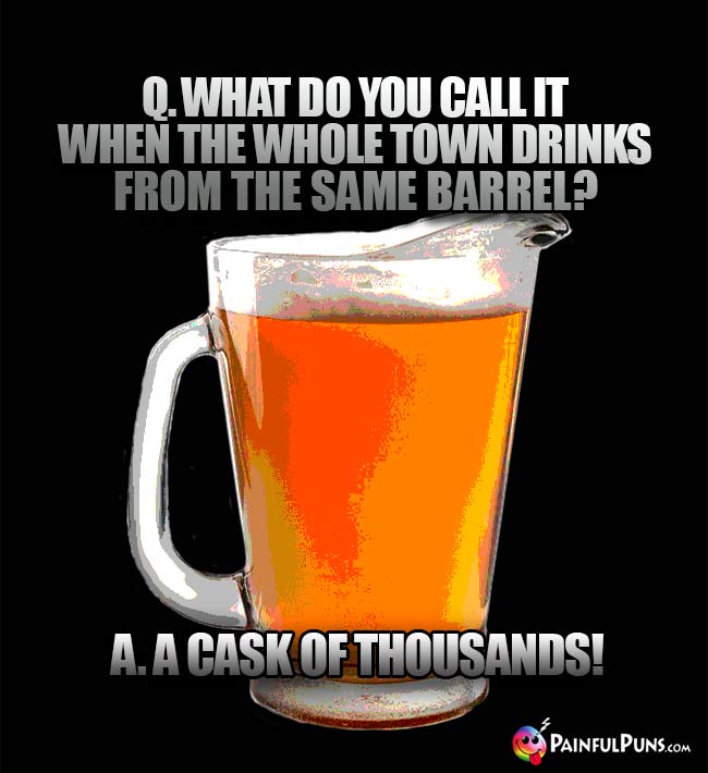 Beer Jokes, Beer Drinking Puns, Brew Humor 2