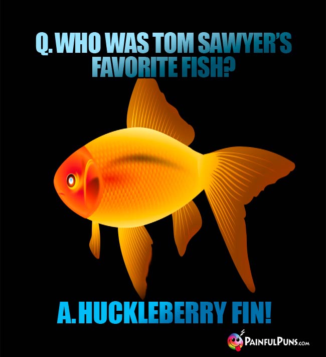 Tropical Fish Jokes, Goldfish Puns 2