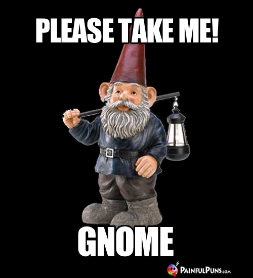 Gnome Entertainment Jokes, Gnome Talent Puns 15 Painful