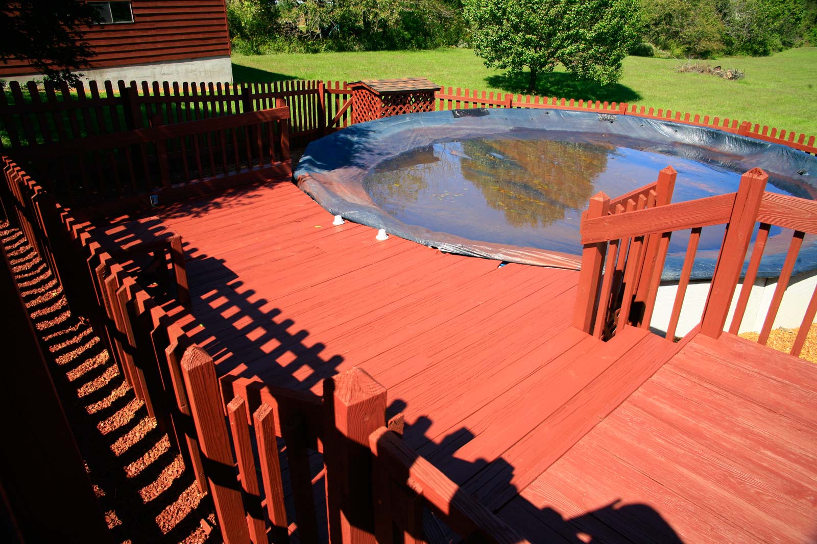 Painted Deck Restoration Contractor Bernstein Painting Painting