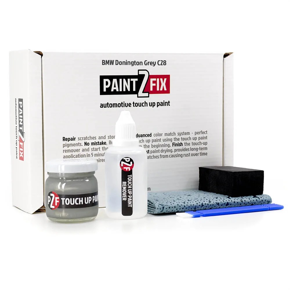 BMW Donington Grey C28 Touch Up Paint & Scratch Repair Kit