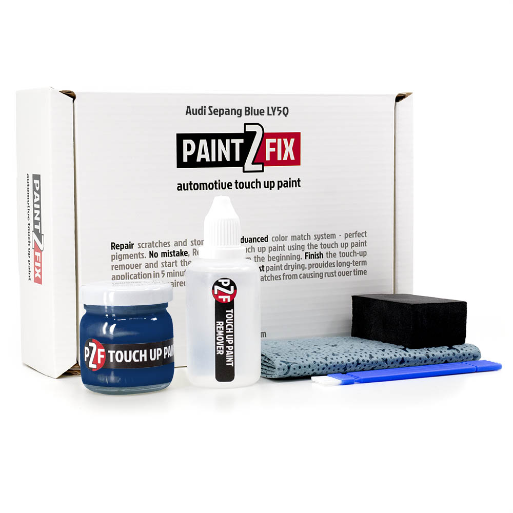 Audi Sepang Blue LY5Q Touch Up Paint & Scratch Repair Kit Paint2Fix