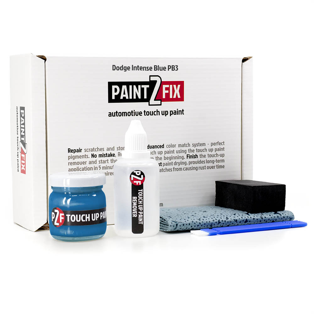 Dodge Intense Blue PB3 Touch Up Paint & Scratch Repair Kit Paint2Fix