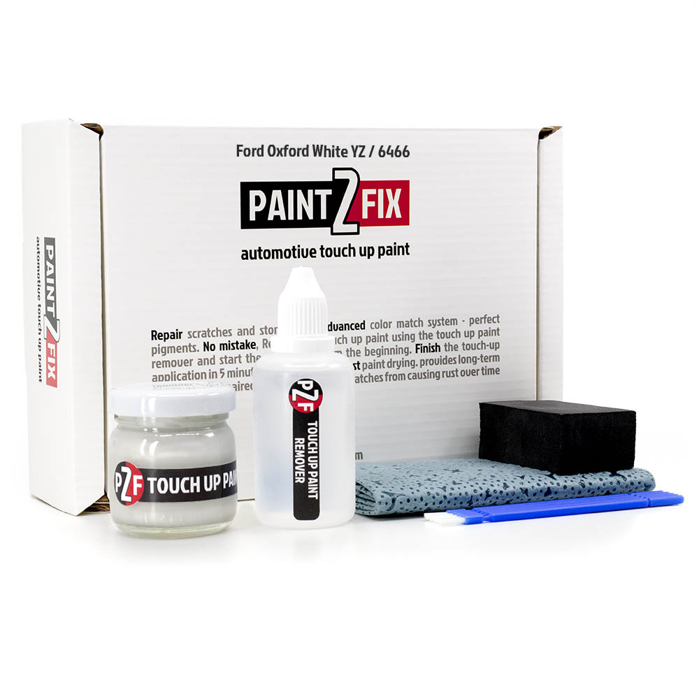 Ford Oxford White YZ / 6466 Touch Up Paint & Scratch Repair Kit