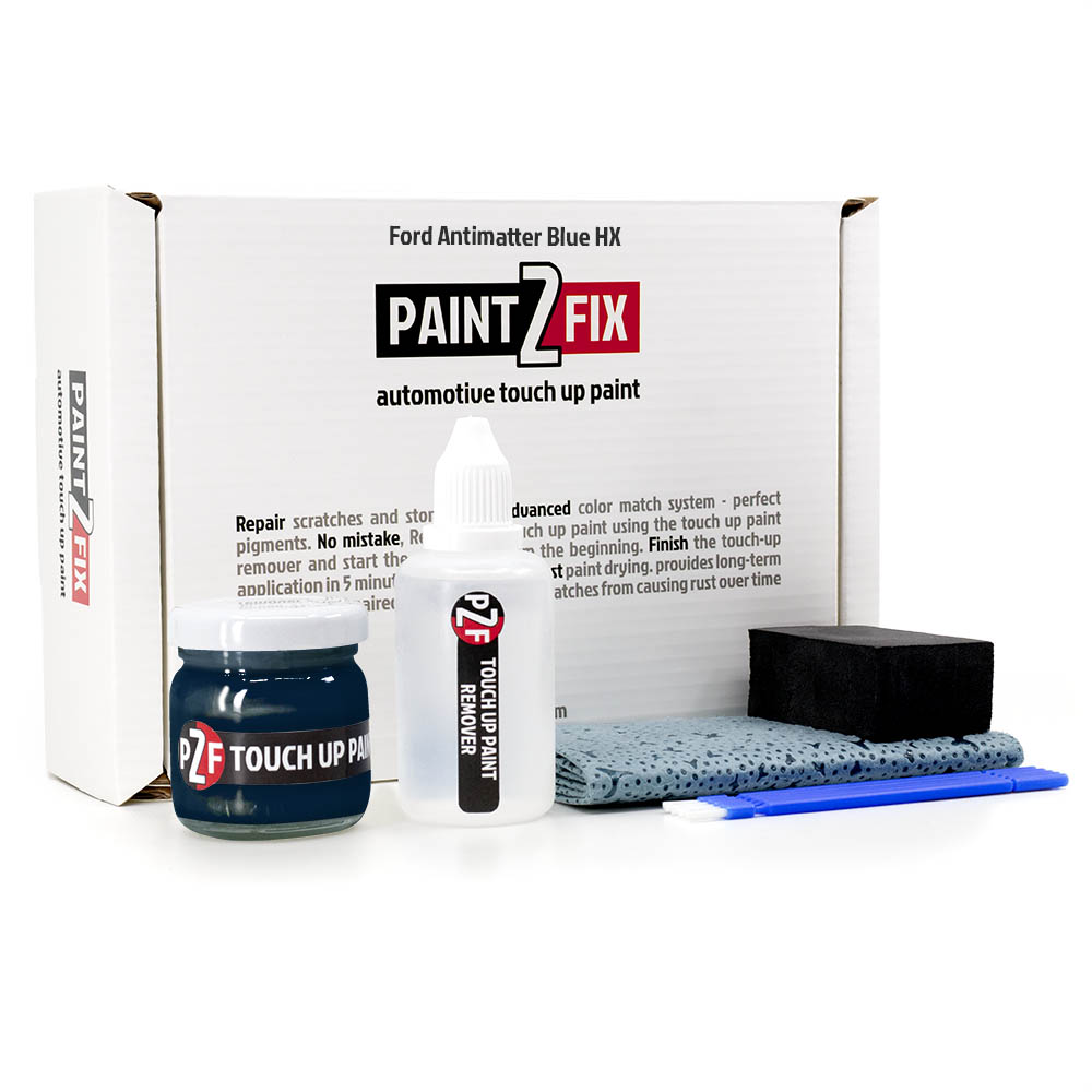 Ford Antimatter Blue HX Touch Up Paint & Scratch Repair Kit Paint2Fix