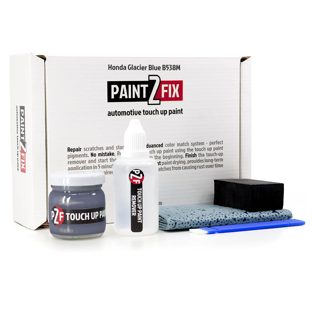 Honda Glacier Blue B538M Touch Up Paint & Scratch Repair Kit