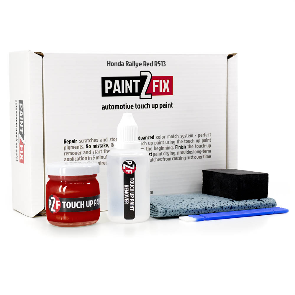Honda Rallye Red R513 Touch Up Paint & Scratch Repair Kit Paint2Fix