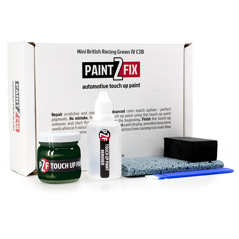 Mini British Racing Green IV C3B Touch Up Paint & Scratch Repair Kit