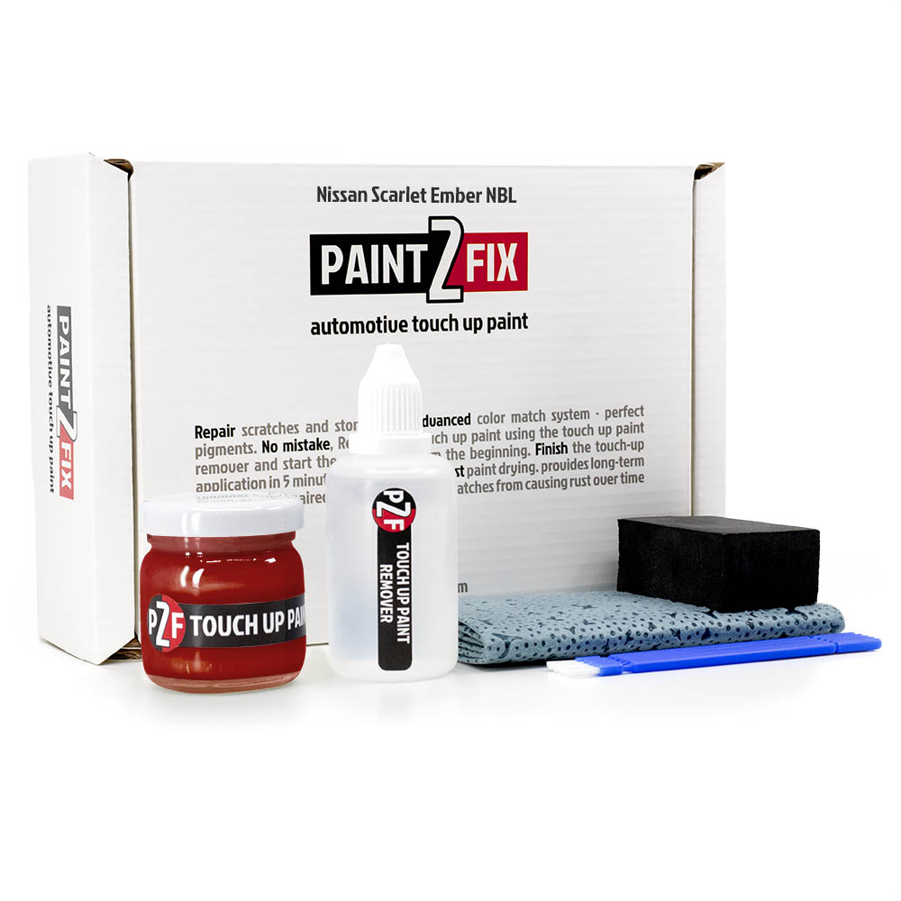 Nissan Scarlet Ember NBL Touch Up Paint & Scratch Repair Kit Paint2Fix Touch Up Paint