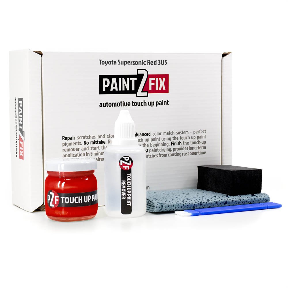 Toyota Supersonic Red 3U5 Touch Up Paint & Scratch Repair Kit