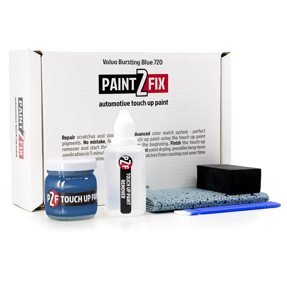 Volvo Bursting Blue 720 Touch Up Paint & Scratch Repair Kit Paint2Fix