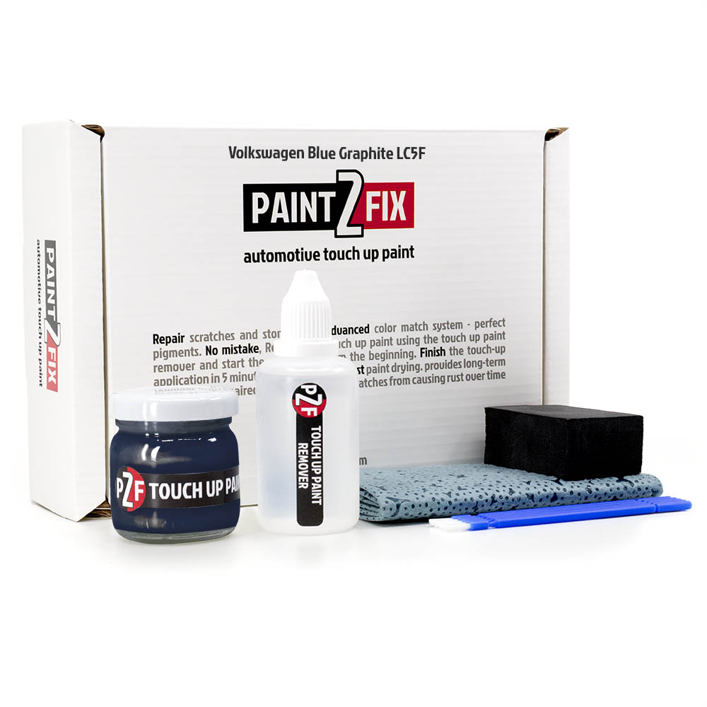 Volkswagen Blue Graphite LC5F Touch Up Paint & Scratch Repair Kit