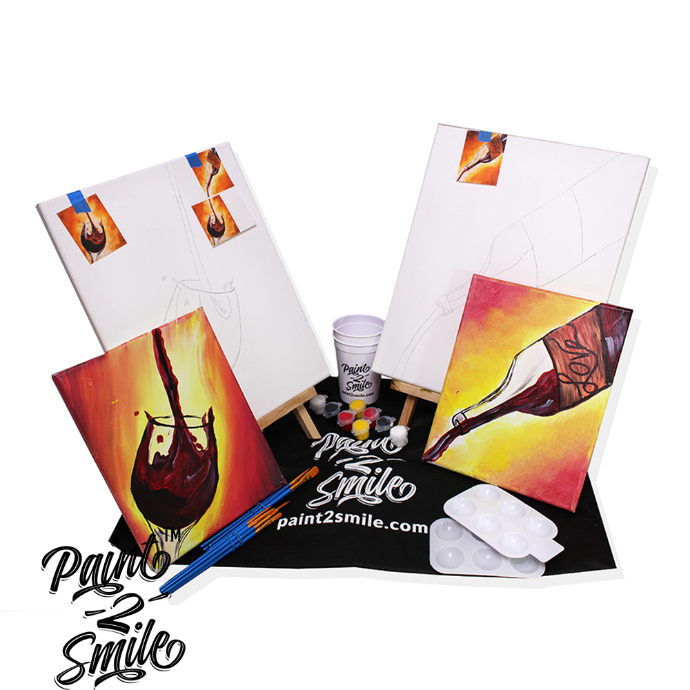 Couples LOVE Paint Kit Paint 2 Smile Shop Art kits