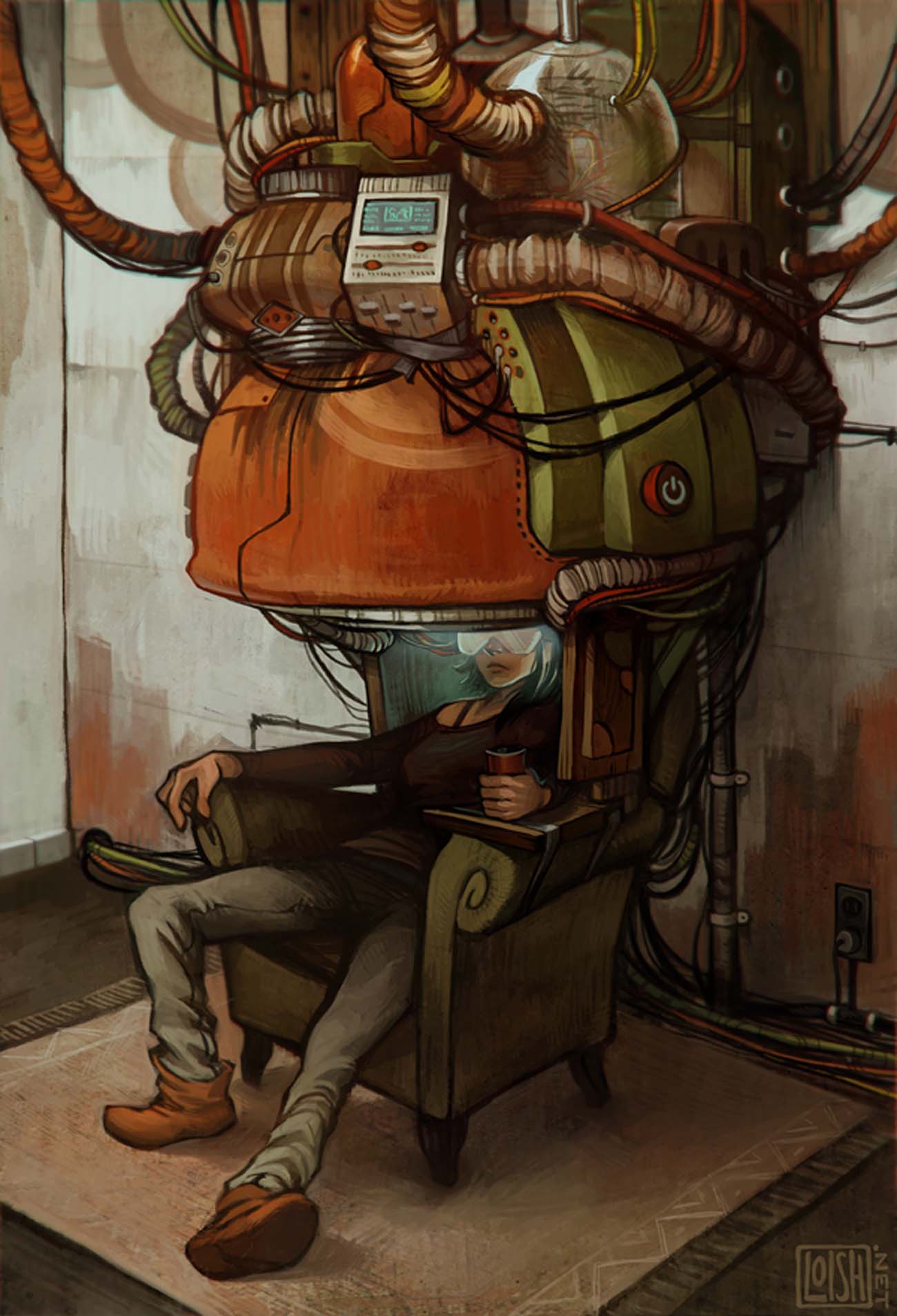The Incredible Art of Loish (Lois van Baarle) Paintable