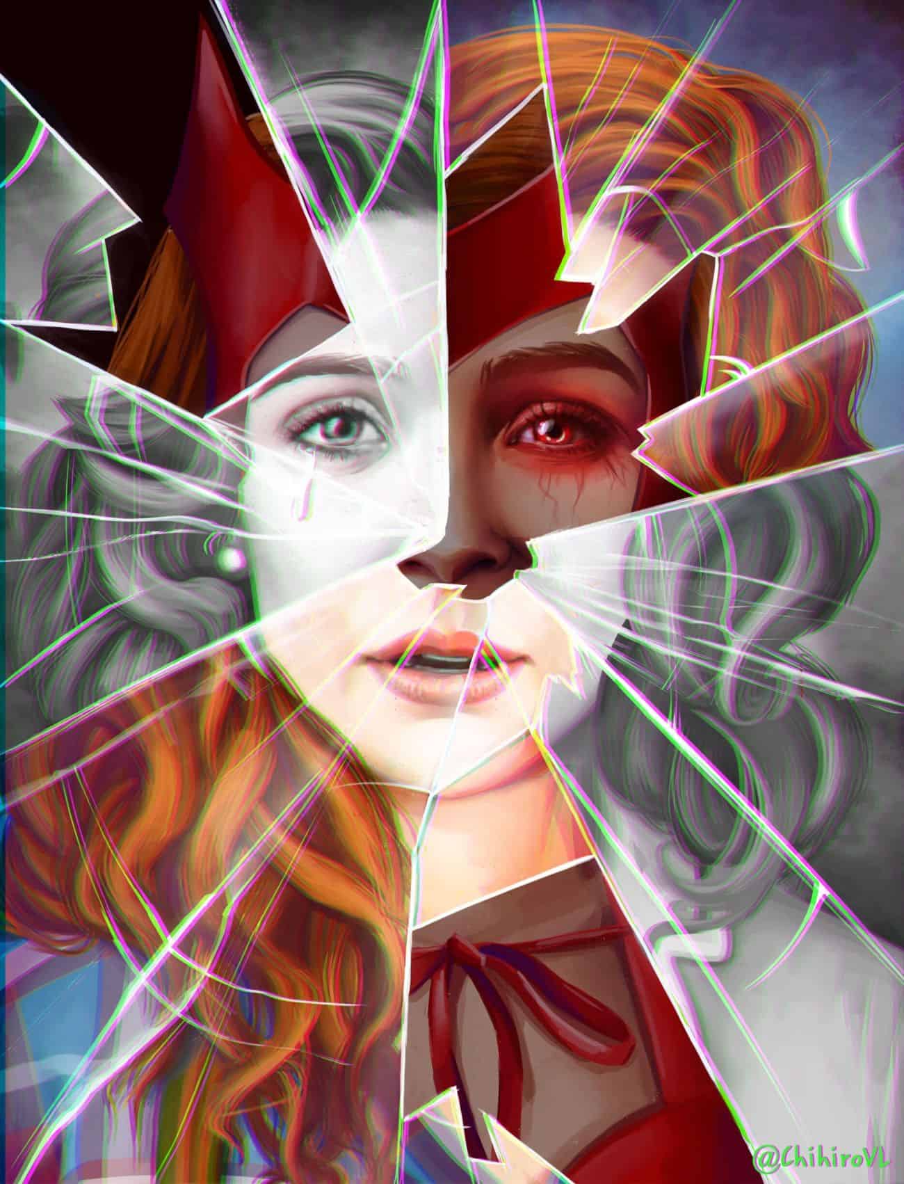 Marvelous World of WandaVision Our Favorite Fan Art Paintable