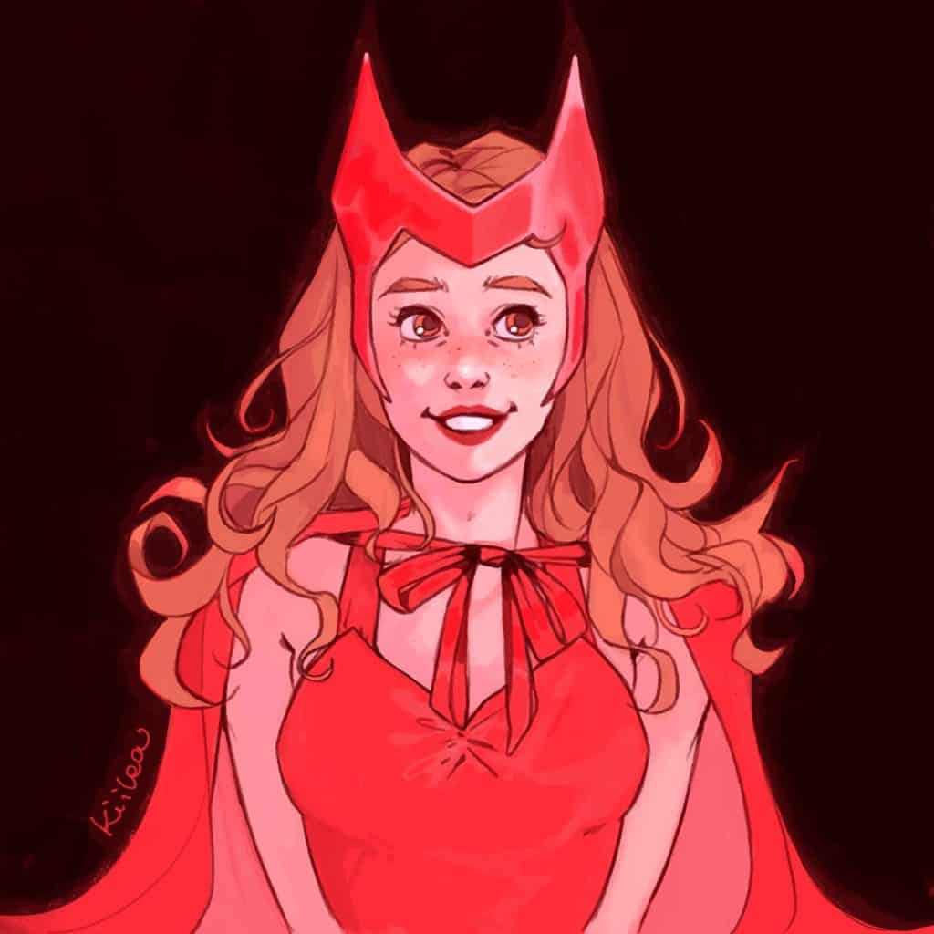 Marvelous World of WandaVision Our Favorite Fan Art Paintable