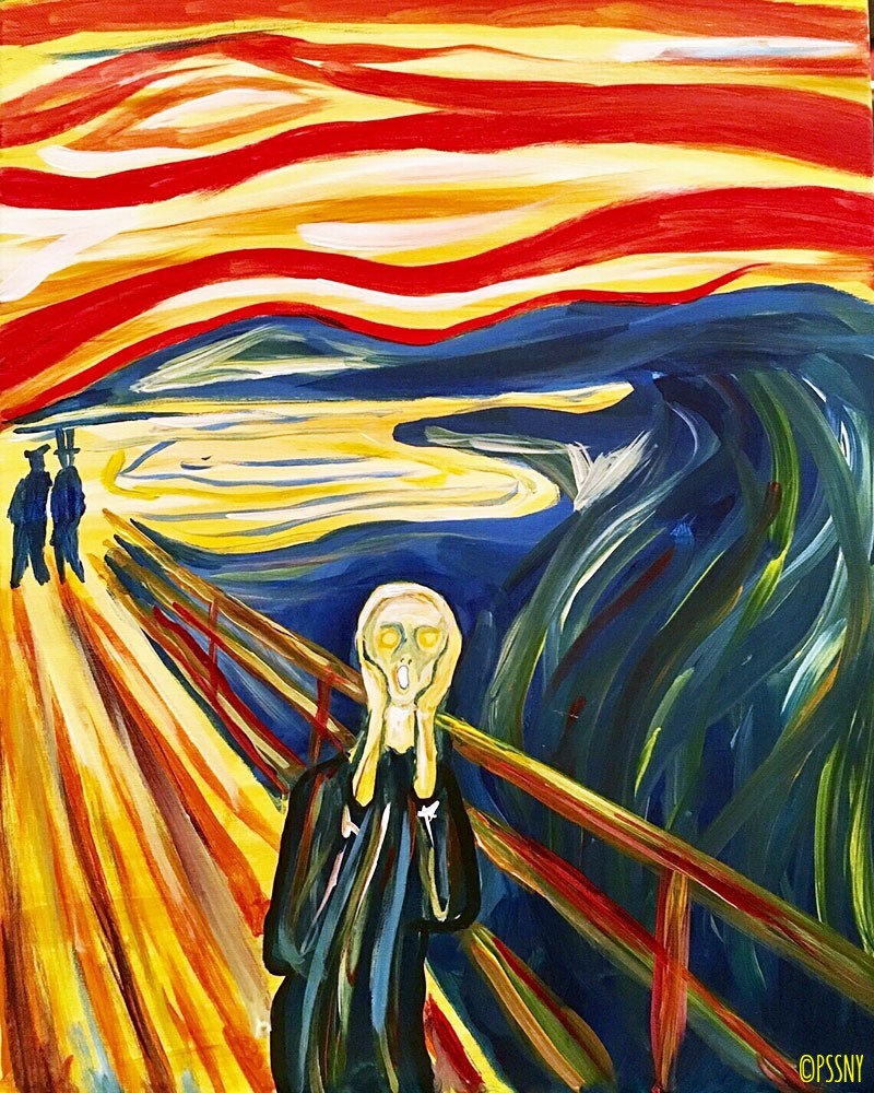 Painting Gallery Paint & Sip Studio New York