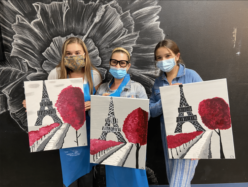 Adult Paint & Sip BYOB Class “Paris” Paint & Sip Studio Temecula