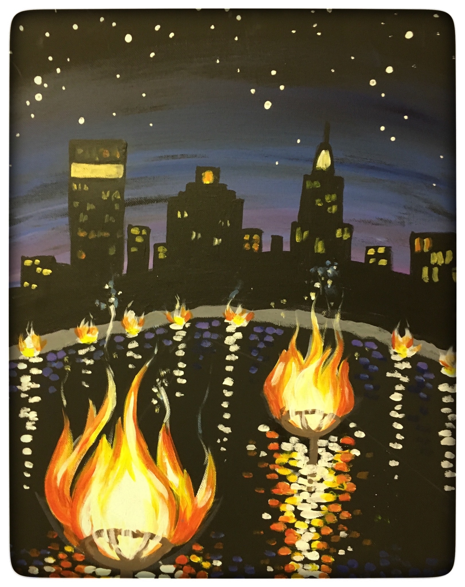 PRIVATE Virtual Painting Party Alba Paint and Vino