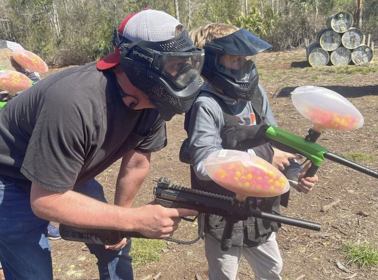 Paintball Field for Birthday party in Jacksonville